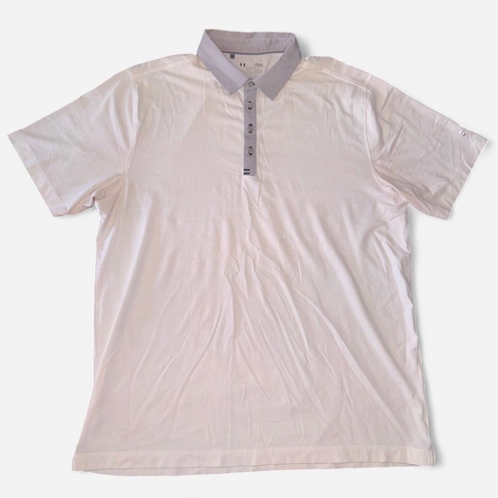 Mens Under Armour Classic Polo
Durable Stretchy Fit Size Large